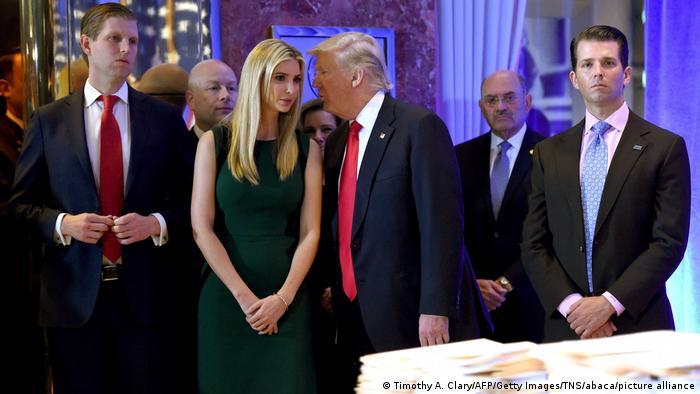 Trump e hijos citado por la Fiscalía de Nueva York