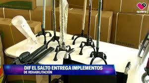 DIF El Salto hace entrega de implementos de rehabilitación a familias en situación vulnerable