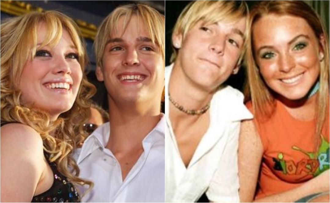 ¿Aaron Carter culpable de enemistad entre Lindsay Lohan y Hilary Duff?