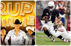 Grupo Firme dará show en medio tiempo de partido de NFL en México