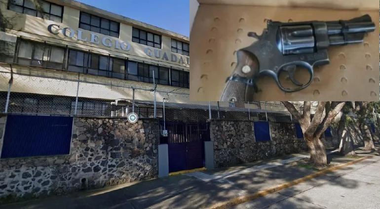 Llevarán a juez a estudiante armado en colegio de Guadalajara