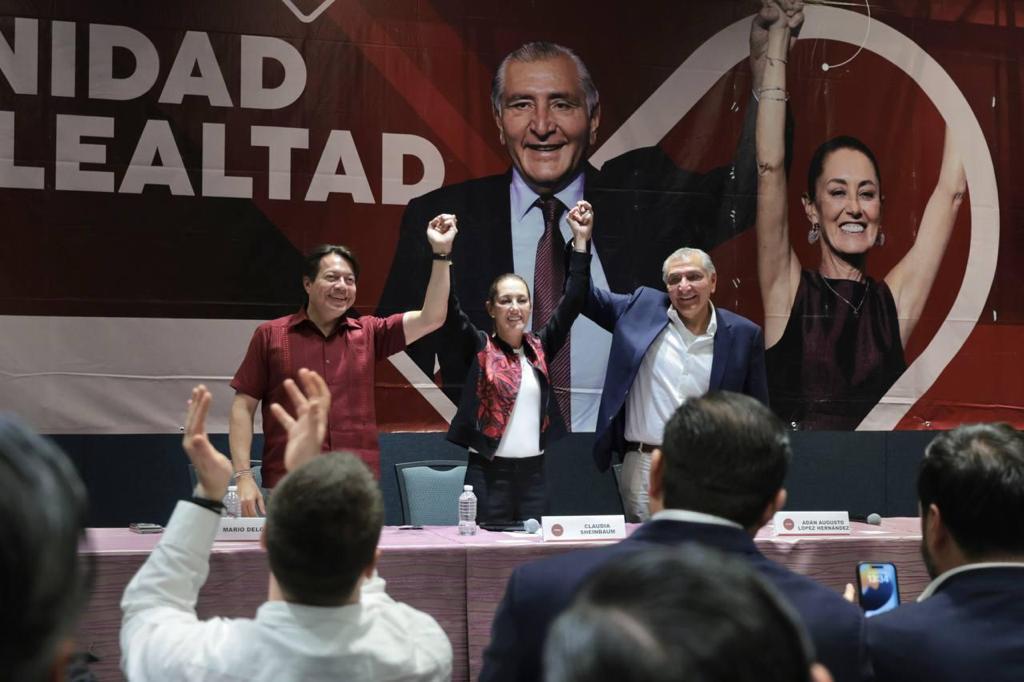 Adán Augusto se reúne con Claudia Sheinbaum y le refrenda su apoyo