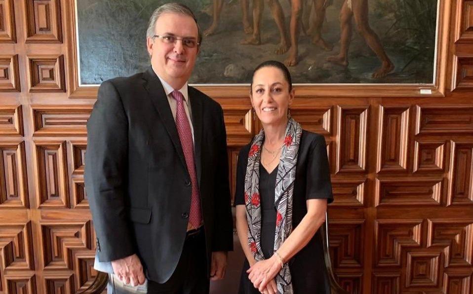 Claudia Sheinbaum afirmó que la mano amiga está extendida siempre para Marcelo Ebrard