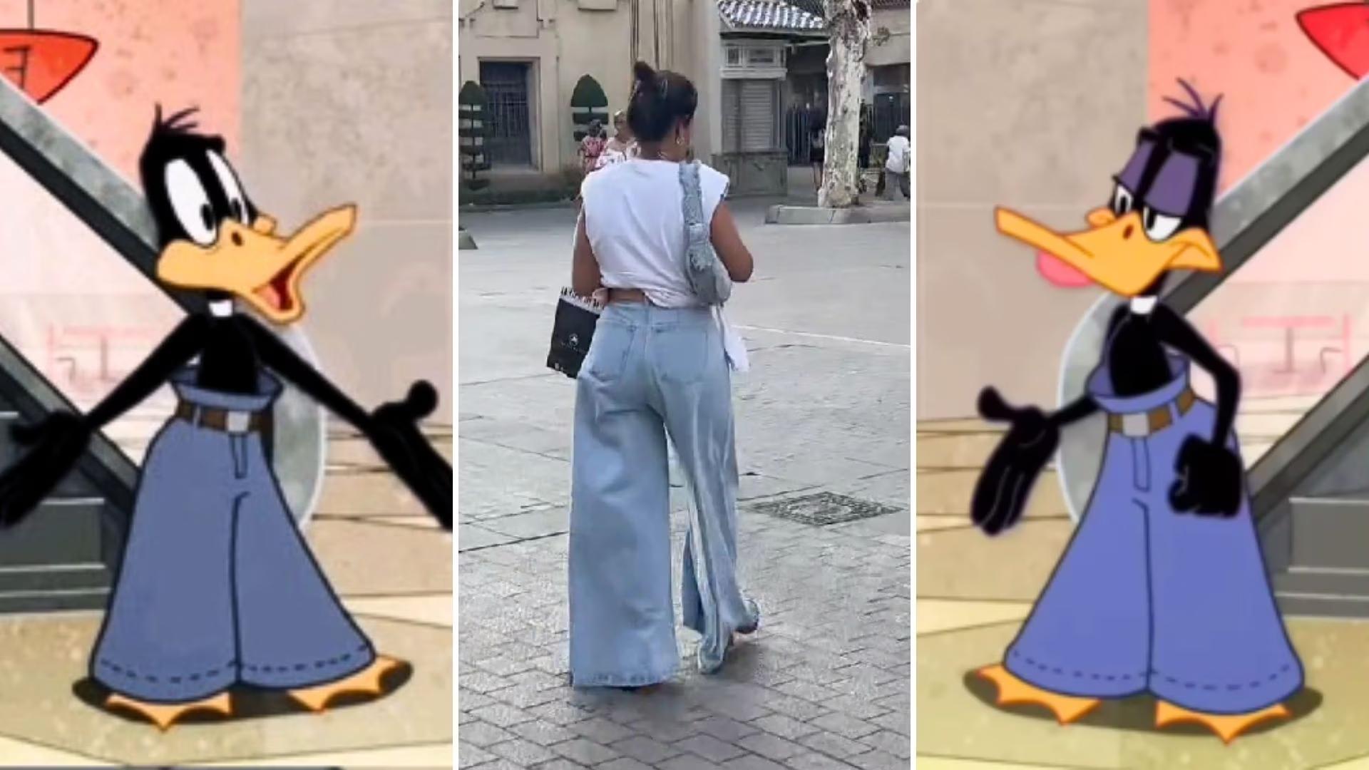 Pantalón del Pato Lucas se vuelve viral en tiendas