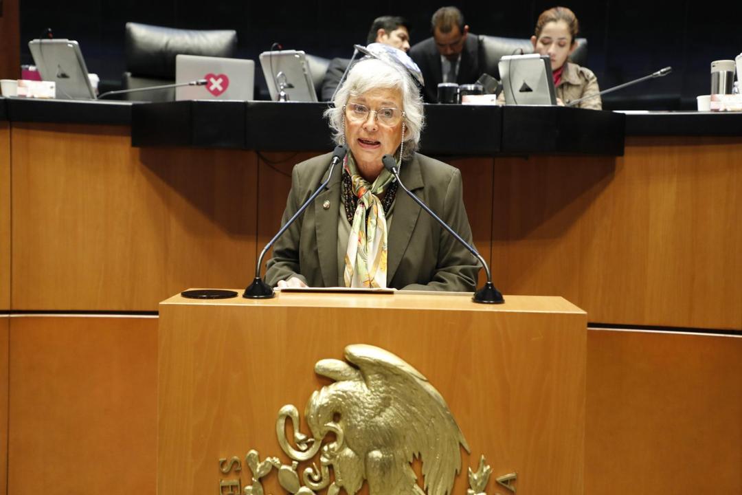 Olga Sánchez Cordero se revela contra AMLO y vota en contra de eliminar fideicomisos del Poder Judicial