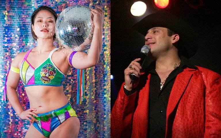 VIRAL: Luchadora japonesa entra al ring con música de Valentín Elizalde