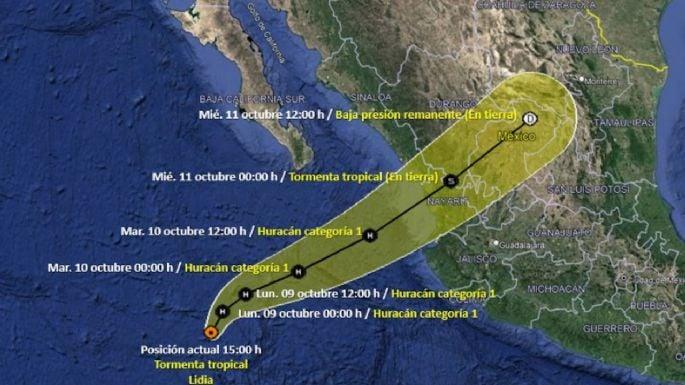 Max y Lidia: Los ciclones afectarán el Pacífico y traerán lluvias en estos estados