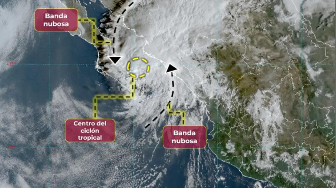 Norma: La tormenta tropical ocasionará lluvias en estos estados