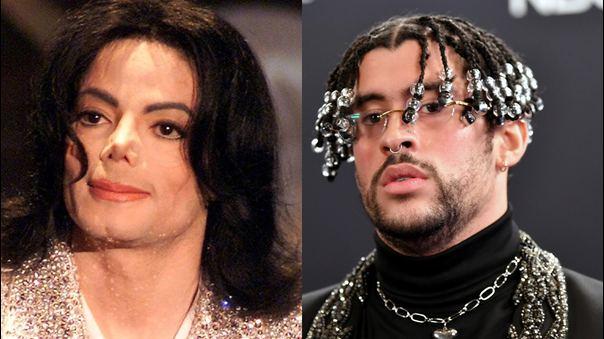 Bad Bunny fue nombrado ‘Rey del Pop’ por una revista y las redes reviven a Michael Jackson