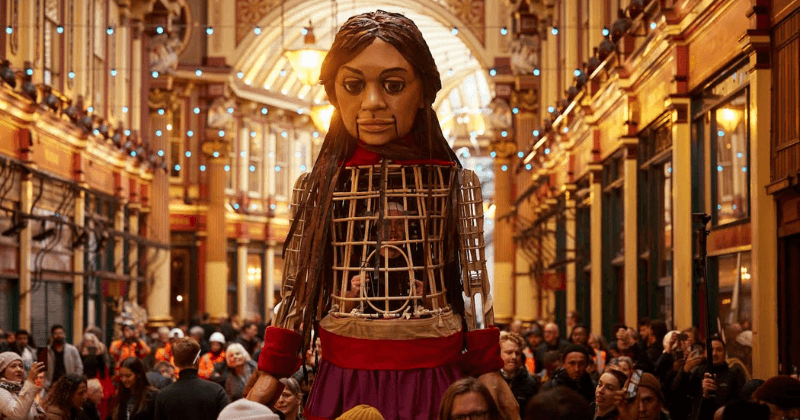 La Pequeña Amal en Guadalajara; te decimos los detalles de la visita de la marioneta gigante
