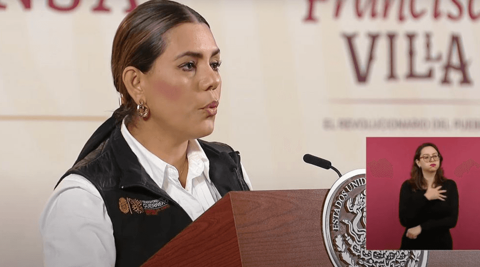 Guerrero: Gobernadora Evelyn Salgado aparece en mañanera de AMLO; esto dijo