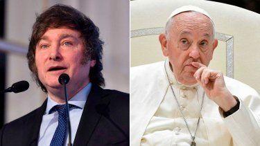 El Papa Francisco rope las redes al felicitar a Javier Milei