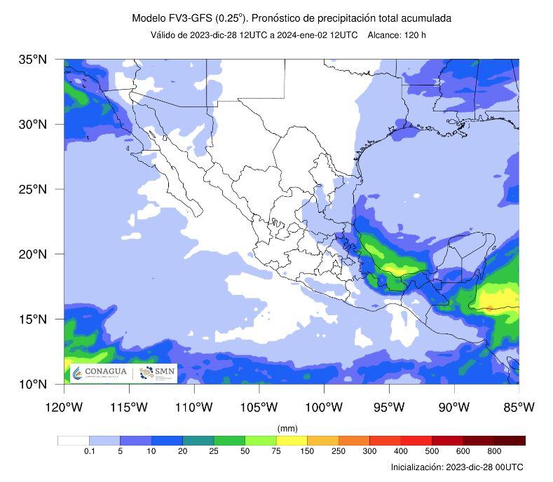 Clima: Se esperan lluvias con descargas eléctricas en estos estados