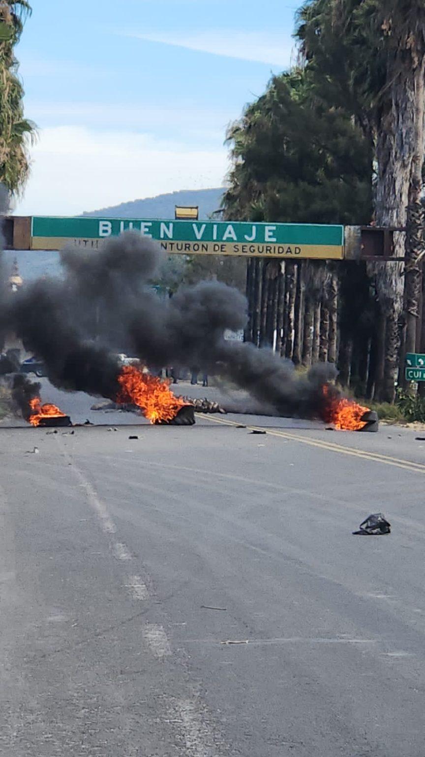 Ocotlán: Reportan bloqueos tras manifestación en el municipio