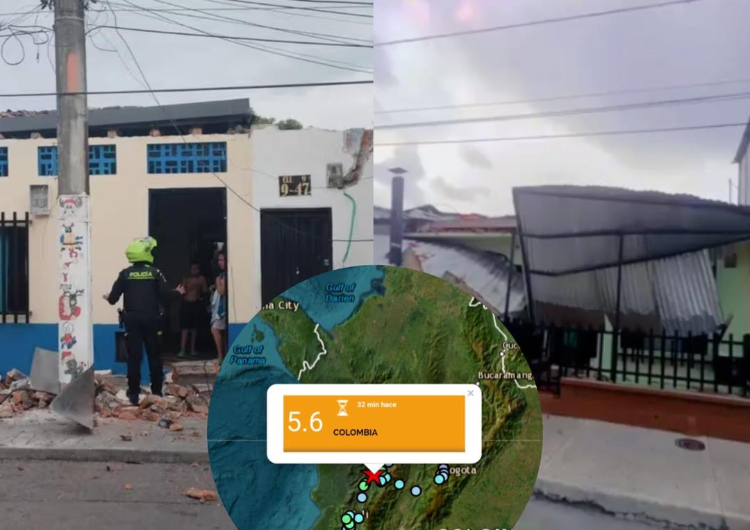 Temblor hoy: Estas son las impactantes imágenes del sismo en Colombia