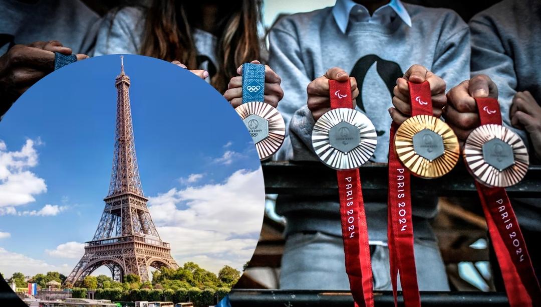 Olimpiadas París 2024: Las medallas contendrán un fragmento de Torre Eiffel