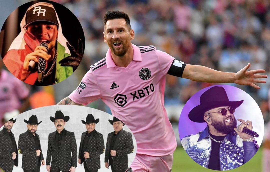 Lionel Messi entrena con los corridos tumbados de Peso Pluma; esta es su playlist