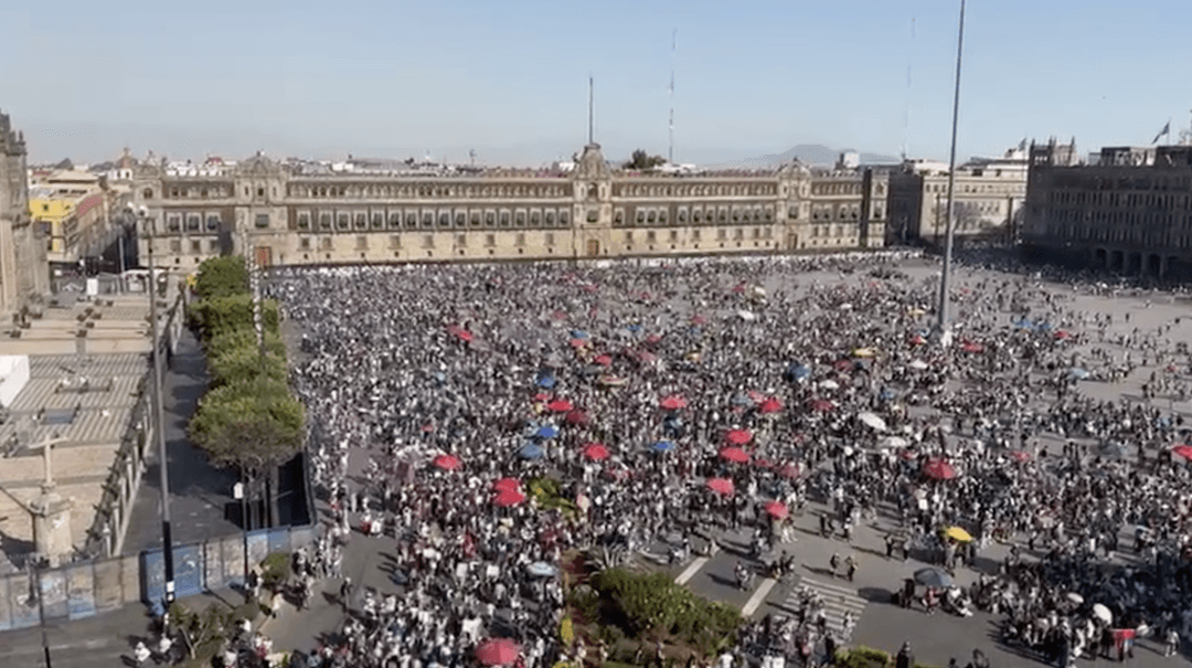 8 de marzo: Se lleva a cabo la marcha del 8M en la Ciudad de México