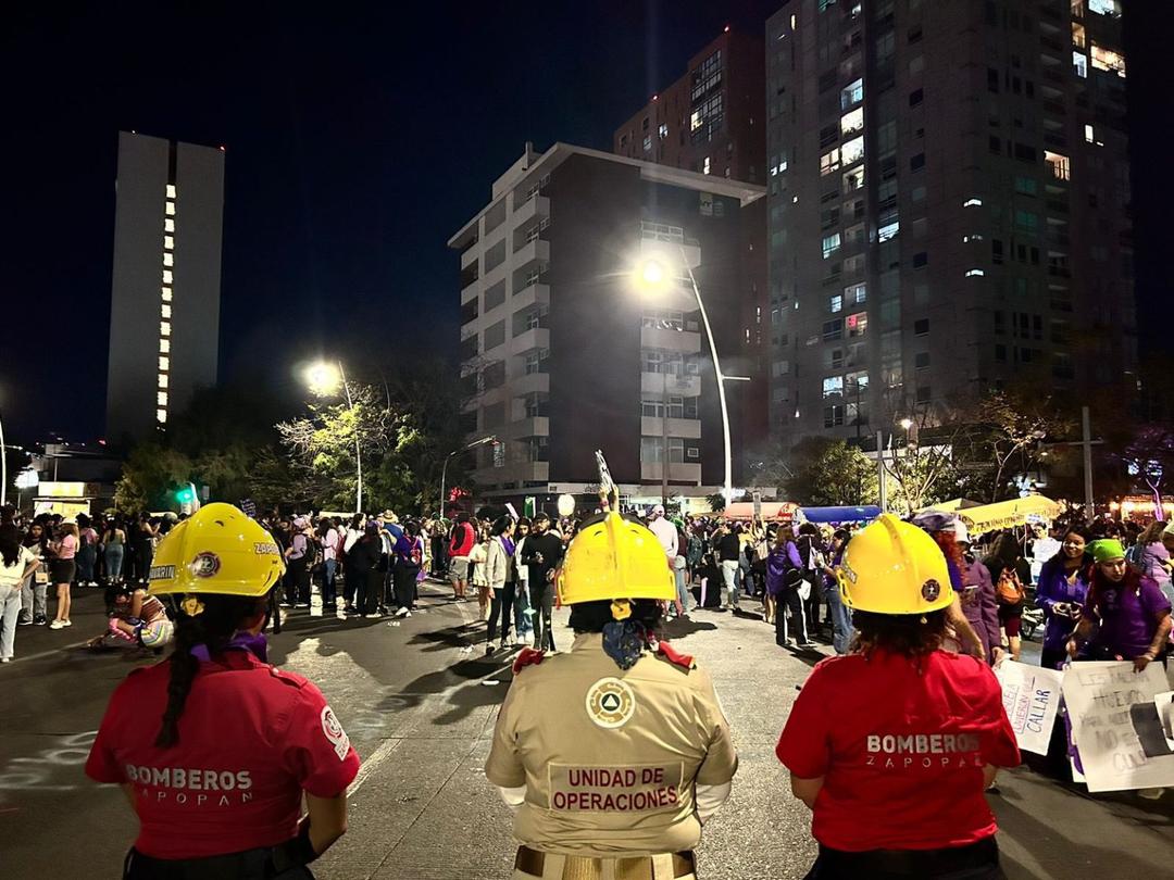 8 de marzo: Se registró saldo blanco en las marchas realizadas por 8M en Jalisco