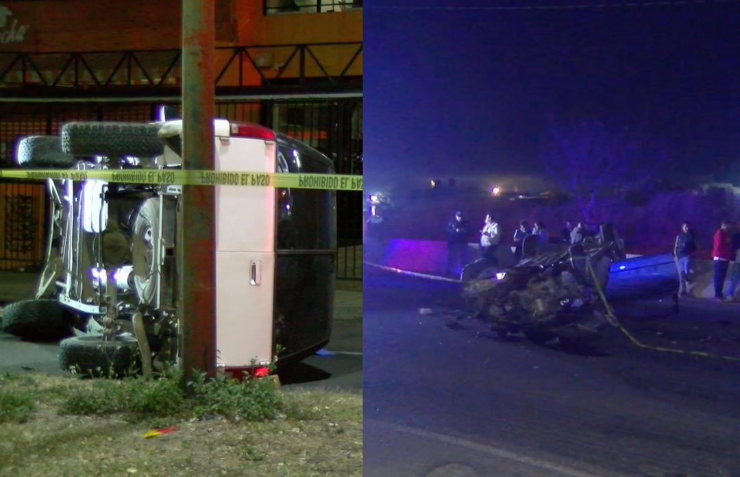 Mueren dos hombres en accidentes automovilísticos esta madrugada en Zapopan y Tonalá