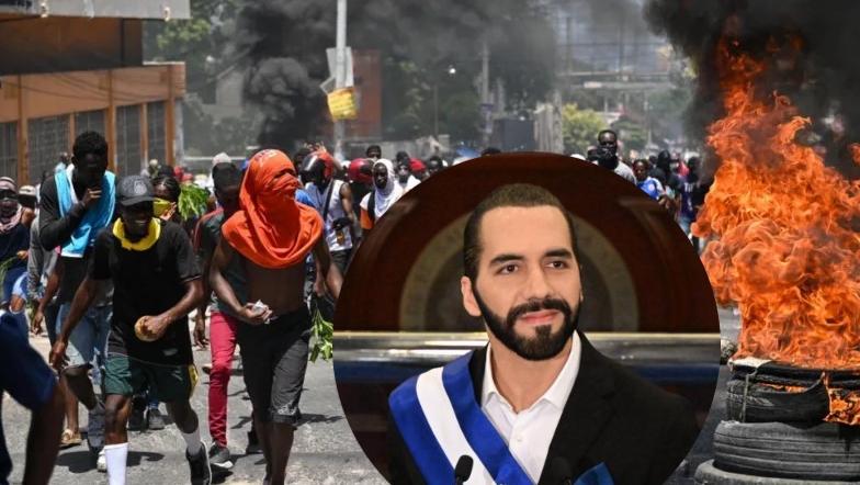 El presidente de El Salvador, Nayib Bukele se ofreció a “arreglar” la crisis de seguridad en Haití
