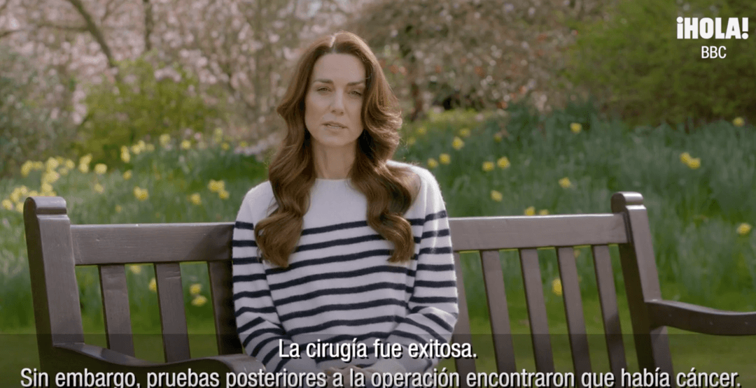 Kate Middleton anuncia que padece de cáncer tras meses “desaparecida”