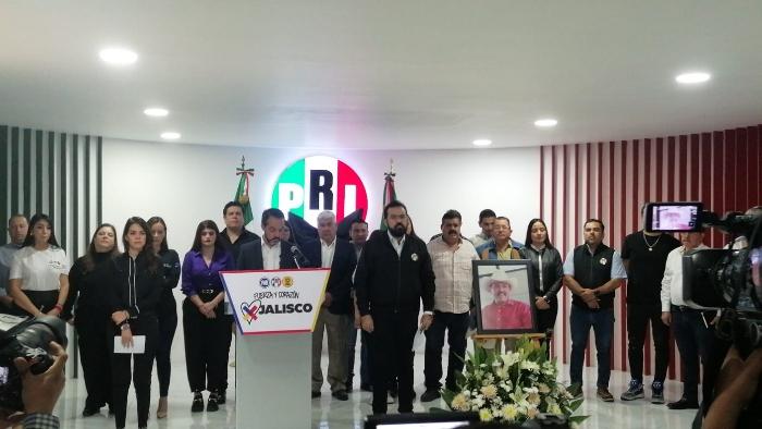 Pihuamo: PRI Jalisco lamenta asesinato del alcalde Humberto Amezcua y exige justicia