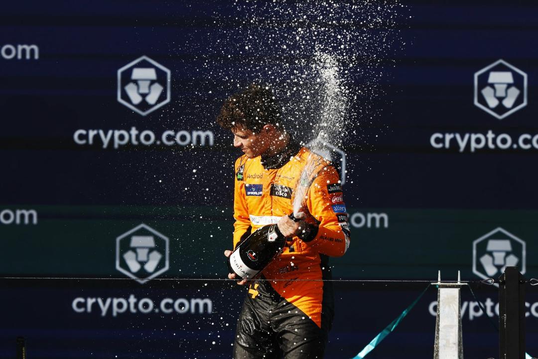 F1: Lando Norris gana el GP de Miami y Checo Pérez llega en quinto