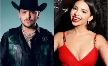 Christian Nodal y Ángela Aguilar se dejan ver abrazados en fotos