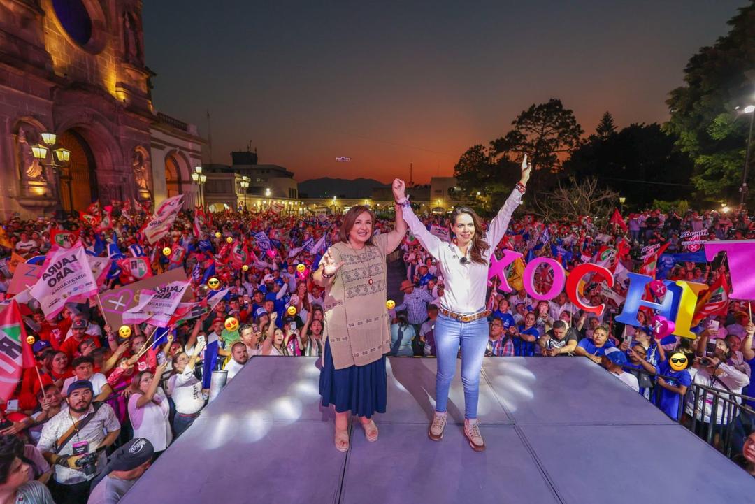 Xóchitl Gálvez cierra campaña en Jalisco con compromisos de seguridad y desarrollo económico