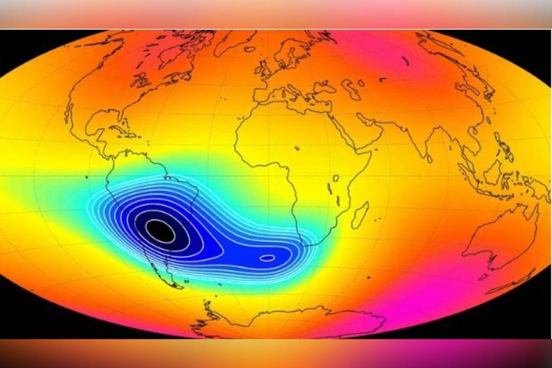 NASA revela anomalía magnética que podría impactar La Tierra