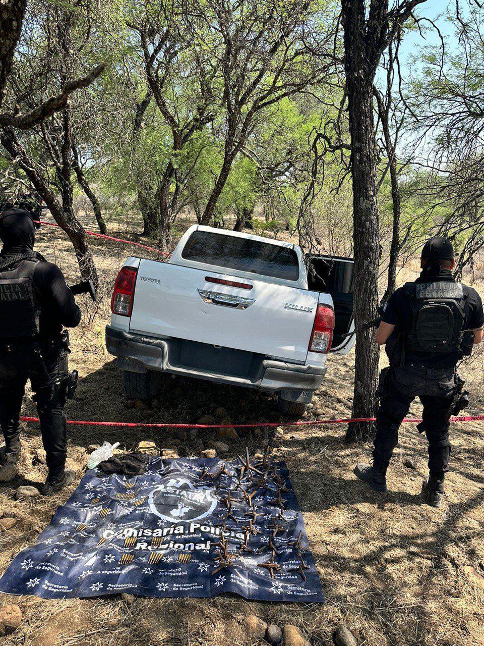 Balacera en Teocaltiche: Atacan a policías estatales; aseguran un auto