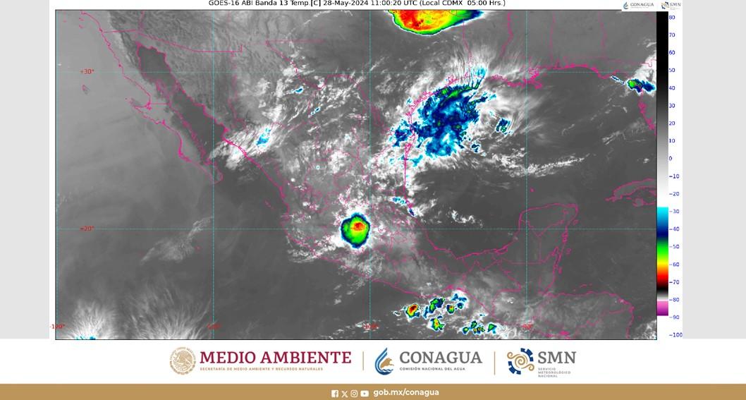 Clima en México: Se pronostican lluvias fuertes en estos estados