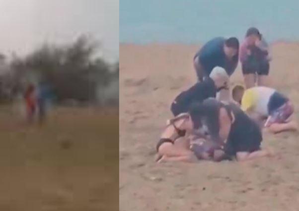 Tragedia en Playa de Isabela: Tres niños heridos por impacto de rayo