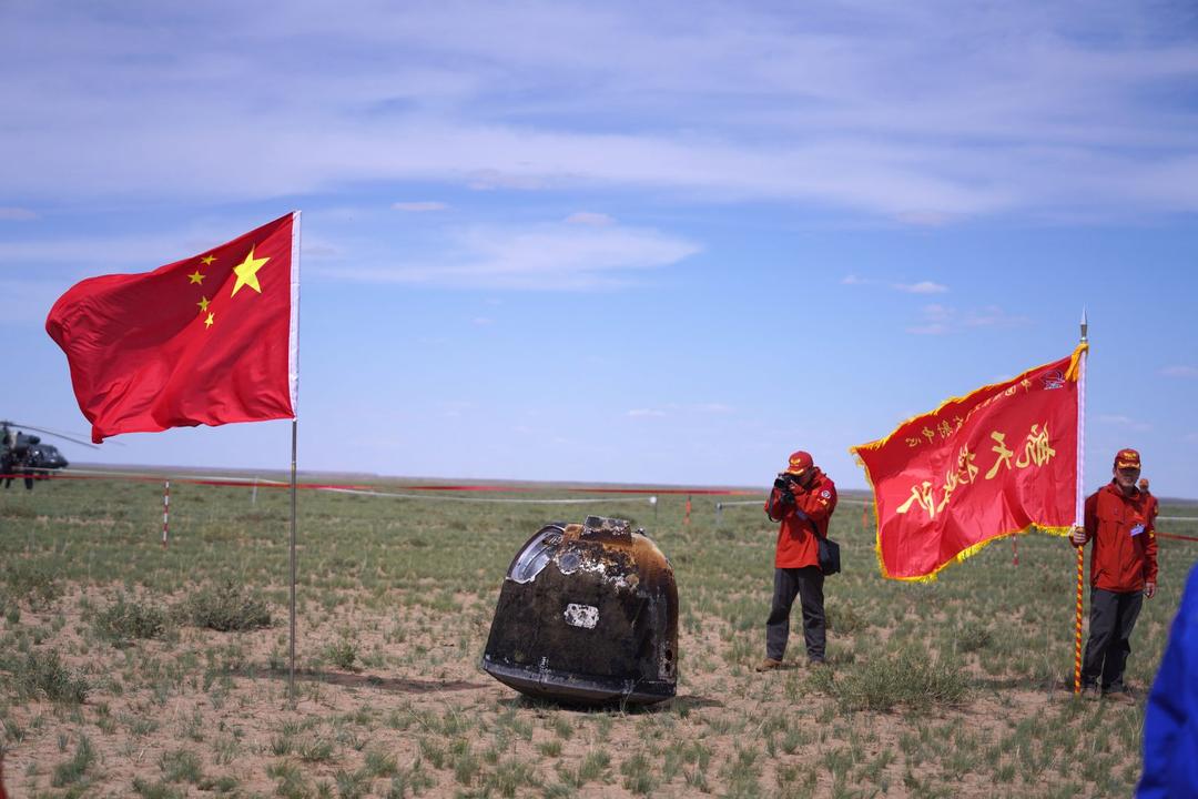 Chang’e-6: Sonda de China regresa a la Tierra con muestras lunares