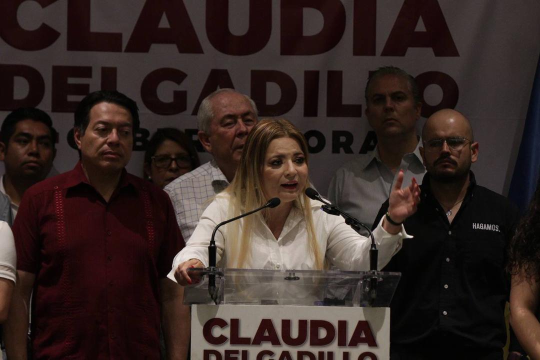 Claudia Delgadillo agradece a AMLO respaldo para recuento de votos