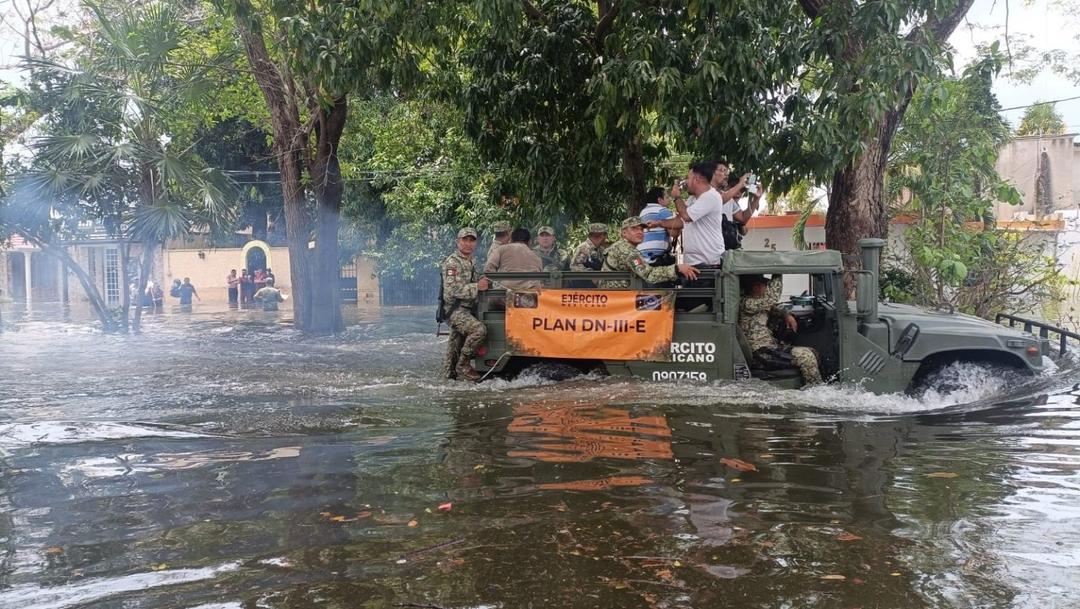 Quintana Roo: Las impactantes imágenes de las inundaciones en Chetumal