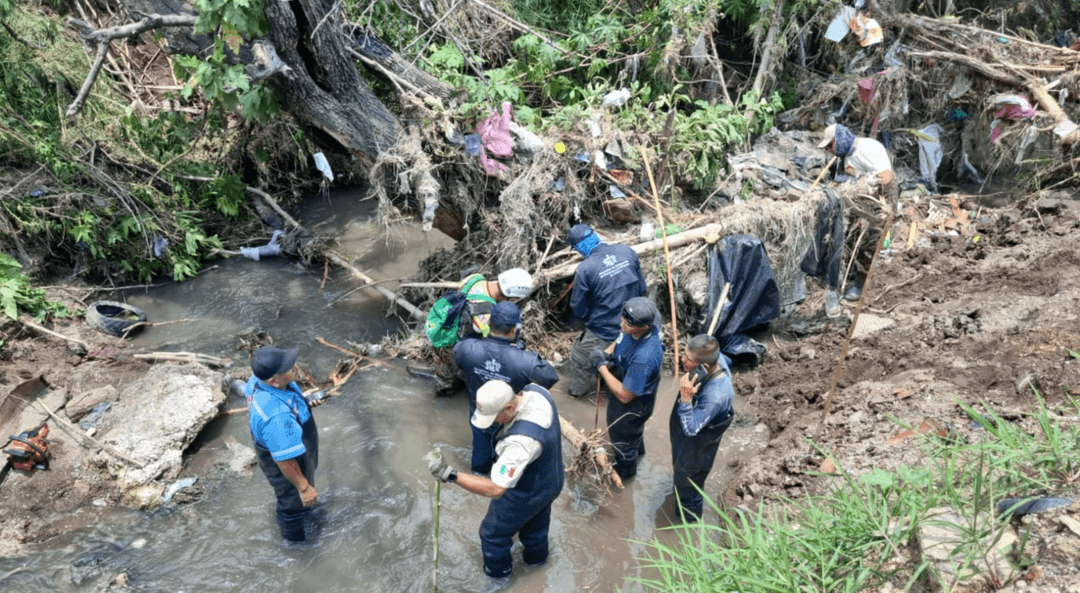 Tlajomulco: Hallan cuerpo de adulto mayor arrastrado por la corriente