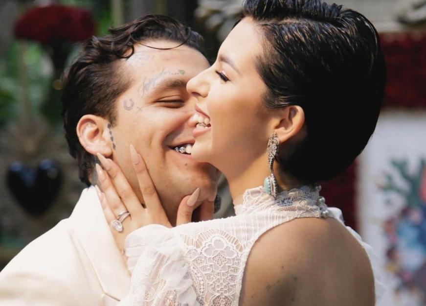 Christian Nodal y Ángela Aguilar: ¡Qué vivan los recién casados! Suben fotos de la boda