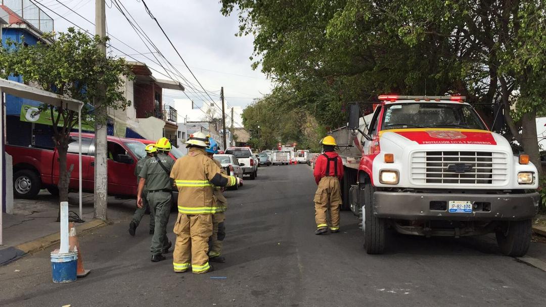 Una fuga de gas de un restaurante de la colonia Jardín Real movilizó a Protección Civil y Bomberos Zapopan