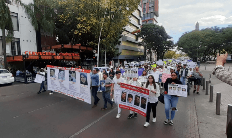 Colotlán: Marchan por jóvenes desaparecidos 