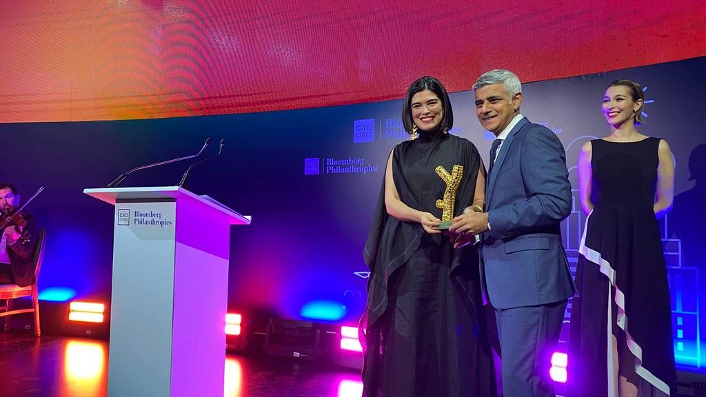 Nidos de Lluvia gana premio internacional durante la Cumbre Mundial de Alcaldes de C40