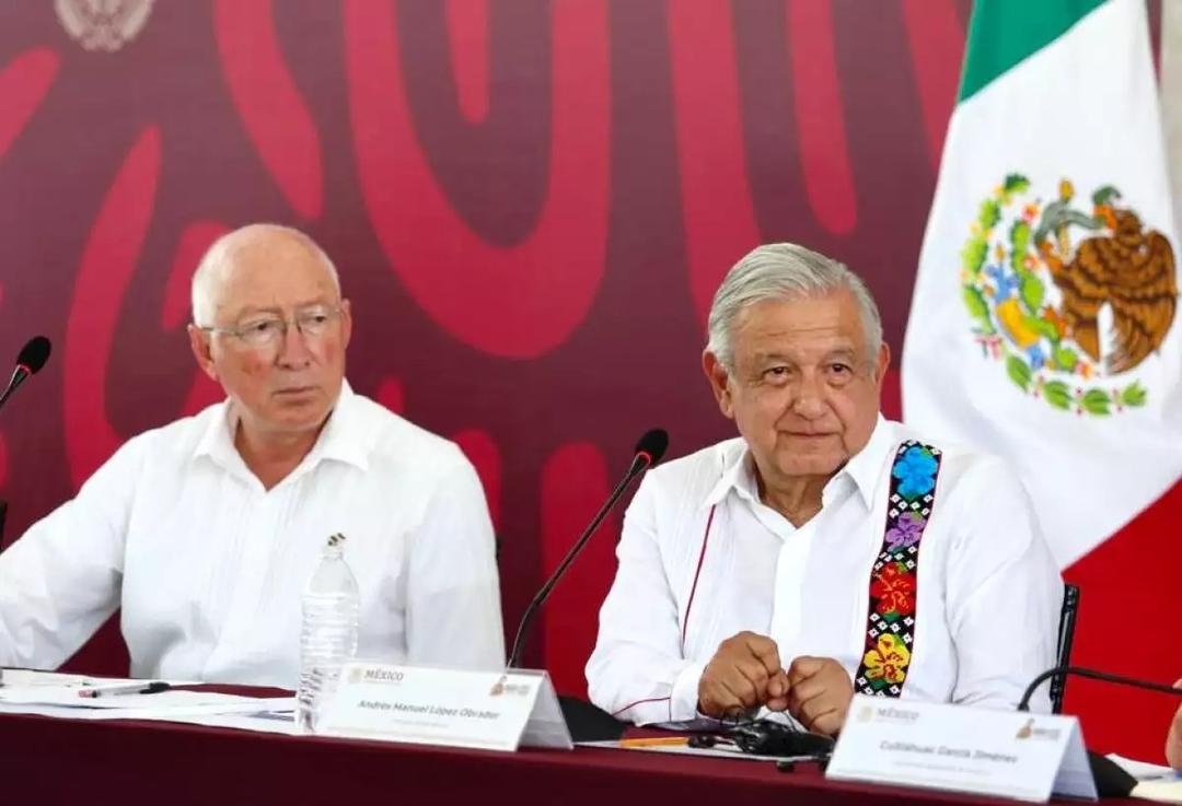 AMLO descarta dialogar con Ken Salazar sobre reforma judicial