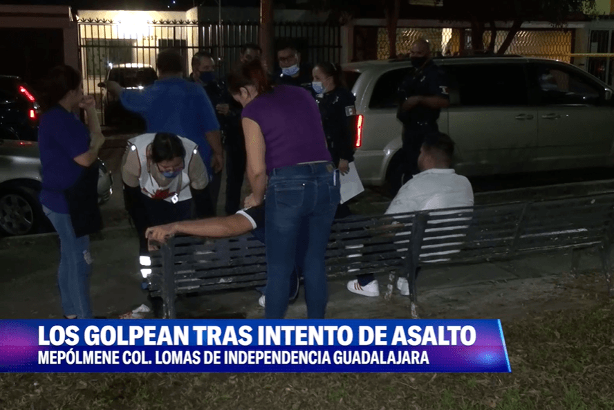 Taqueros son golpeados después de intentar defender su negocio de un asalto