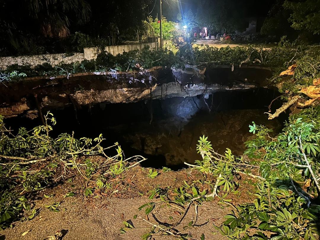 Cenote Xocén: Mira las imágenes del socavón gigante