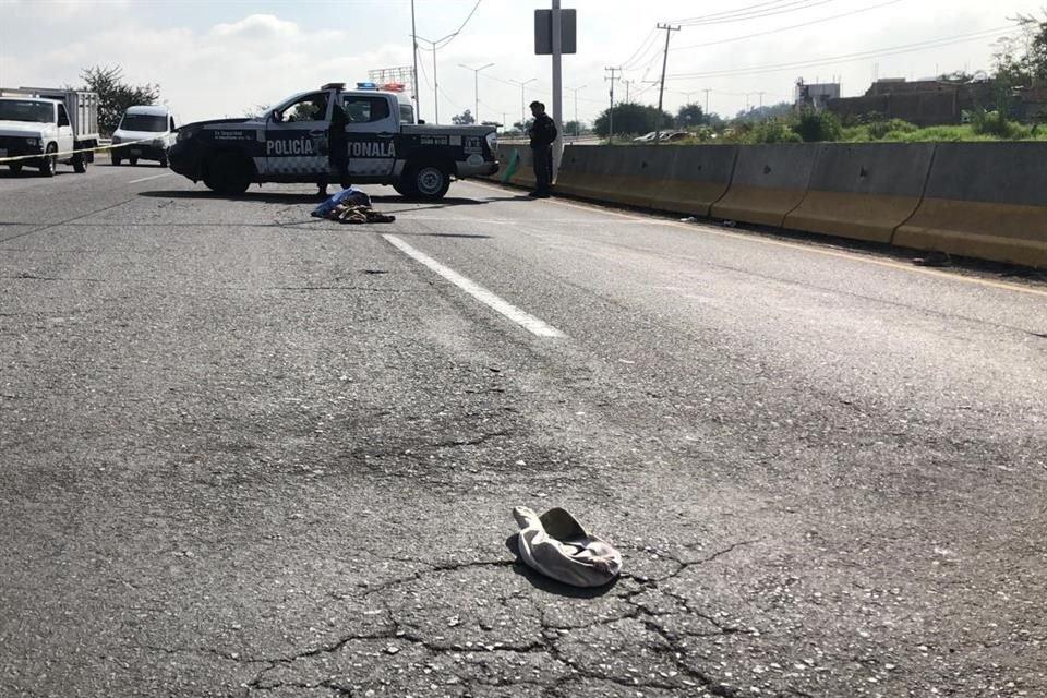 Atropellan a un hombre en Periférico luego de tratar de huir por diversas personas