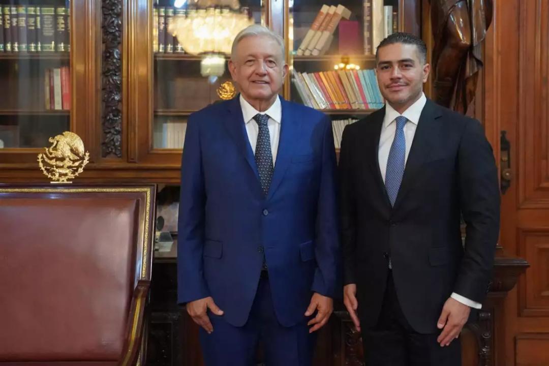 AMLO se reúne con Harfuch para hablar de seguridad
