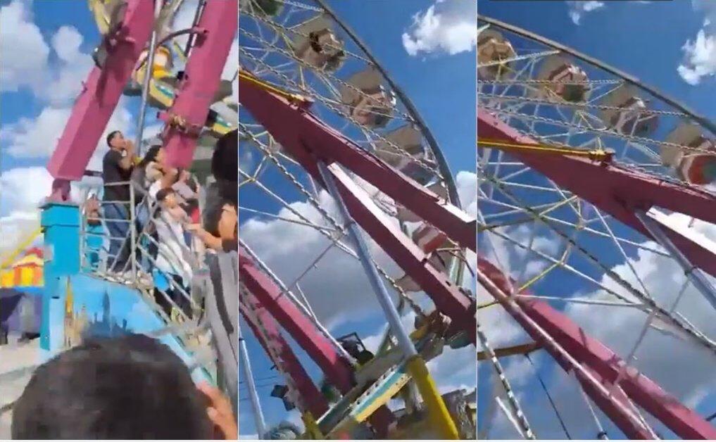 Viral: Muere mujer tras caer de juego mecánico en San Luis Potosí