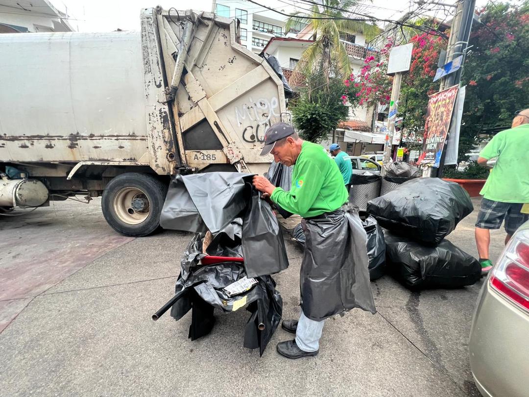 Puerto Vallarta: no recolectarán basura el 25 de diciembre y 1 de enero; exhortan a evitar sacar desechos esos días