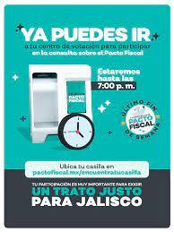 ¿Cuándo y dónde participar en la consulta del #PactoFiscalJalisco?